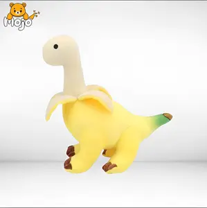 Cute Banana Brontosaurus Design Plush Toy, Lovely Plush Gift, Soft Stuffed Dinosaur Animal Plushie, Cartoon Banana Soft Dinosaur Doll, Home Decoration, Plushies, Stuffed Aninmal Gift, Cuddly Stuffed Animal,