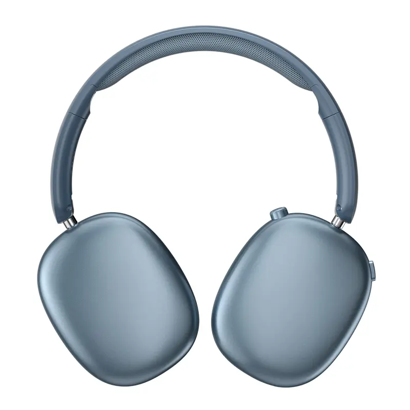 Bluetooth Headphones Wireless Headphones | Over Ear, Deep Bass, 24H Playtime, Hi-Res Audio, Deep Bass, Memory Foam Ear Cups for Home Office Travel, Deep Blue
