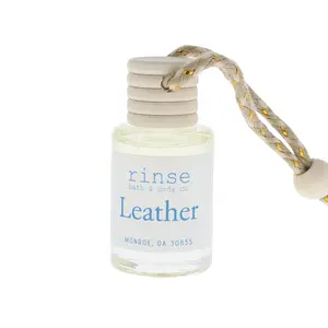 Essential Oil Car Diffuser | Leather | Long-Lasting | Rinse