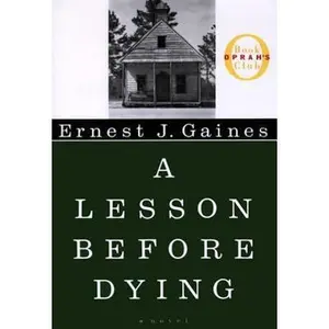 USED Book - A Lesson Before Dying by Ernest J. Gaines (Hardcover) - english