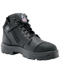 Steel Blue Men's Men'S Parkes 5" Water Resistant Work Boot Toe - 812968-Blk