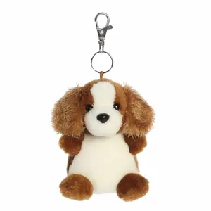 Palm Pals Adorable Lady Spaniel Brown Soft Plush Collectable Stuffed Animal