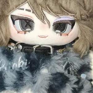 20cm Game Id v Prisoner Kawaii Cosplay Anime Soft Plush Doll Body With Cotton Luca Cartoon Plushies Model Toy Figures Fans Gift