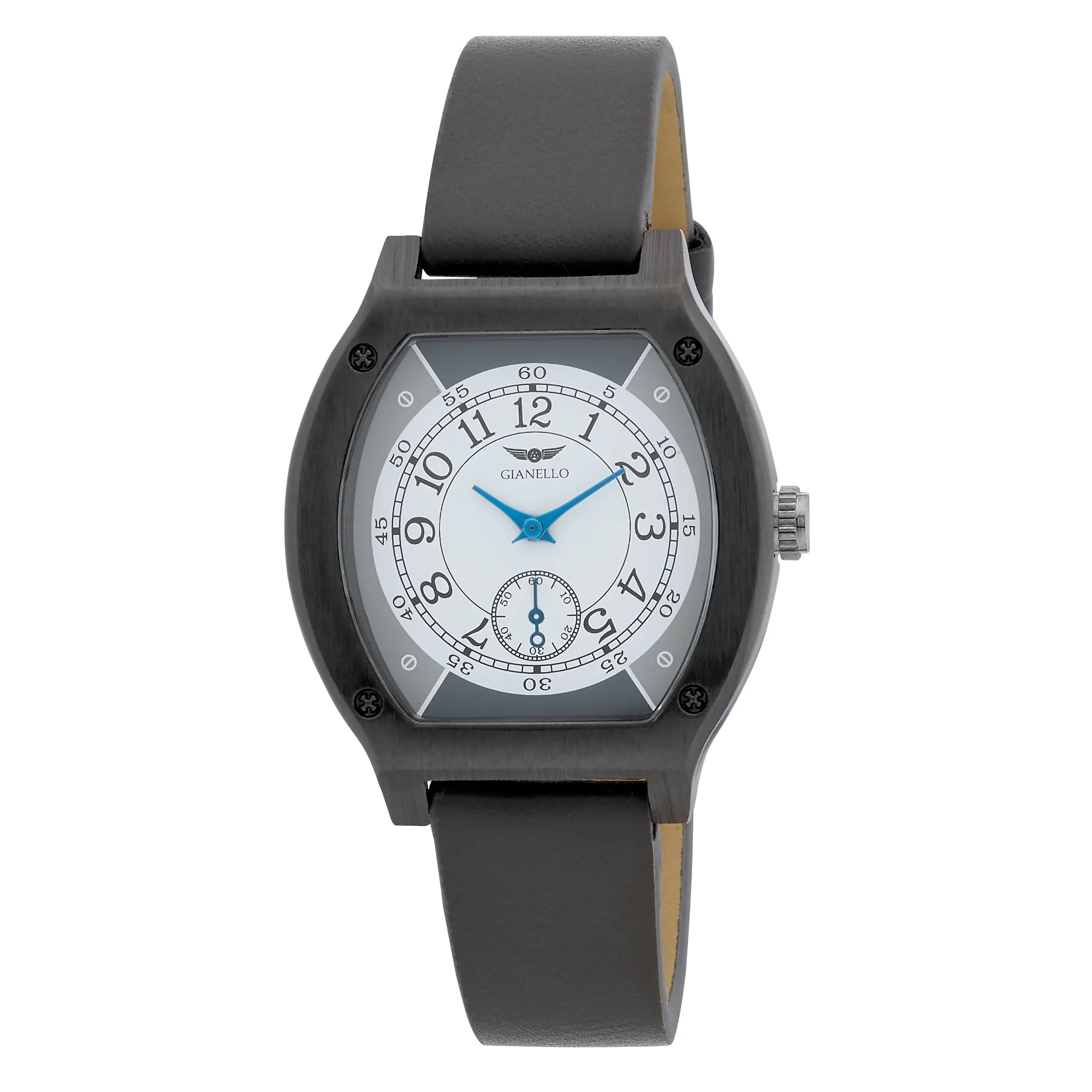 Gianello Men's CS Tonneau 40 VL Strap Watch