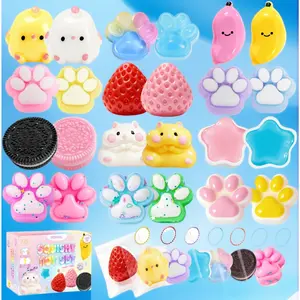 Squishy Pack, Fidget Toys Kit, Include taba Squishies Party Favors for Kids 4-8 8-12 Treasure Box Toys for Classroom Birthday Xmas Gifts for Girls Boys Goodie Bag Stocking Stuffers for Teens
