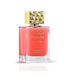 Surrati Royal Musk Pomegranate Raspberry Eau de Parfum for Women 100ML Long Lasting Arabian Perfume Spray with Pineapple & Fruity Notes