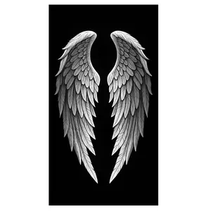 and Wings Big Size Diamond Painting for Adults, 5D Full Round Drill Diamond Art Kit, DIY Gem Painting Set, Wall Decor Gift