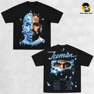 Drake - Iceman Album 2026 Official Graphic For Team Drizzy High-Quality Cotton T-Shirt, Drake Drizzy Fan Graphic Tee, Iceman Album Merch Streetwear Graphic Shirt, Gift for Drake Fans Vintage Collector Tee