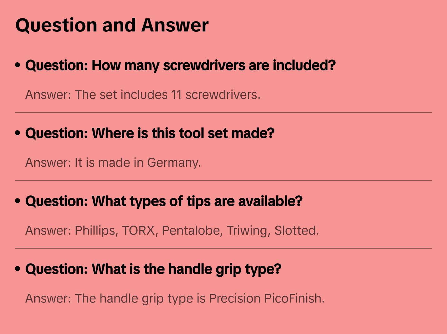 Wiha Tools 26198 PicoFinish Precision Screwdrivers Phone Repair Set, 11 Pc.
