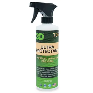 3D Ultra Protectant Tire Shine - Long Lasting, High Shine Tire Spray - Excellent Protectant for Rubber & Vinyl