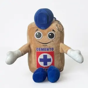 CRUZ AZUL KEYCHAIN STUFFED COSTALITO 17cm LLAVERO PELUCHE