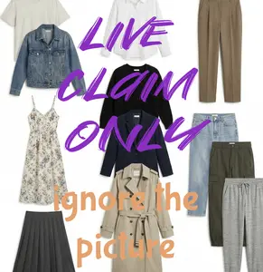 *Live CLAIM* ONE ITEMS WOMENS/MEN FASHION - Shirt  Dresses Sweatshirt -07-04- Tch Fashion Blouses Tops