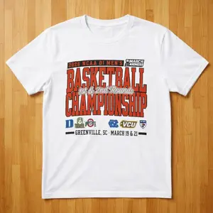 Vintage College Basketball Championship 2026 Graphic T Shirt, First Second Rounds Fan Tee, Greenville SC March Game Day Unisex Cotton Shirt