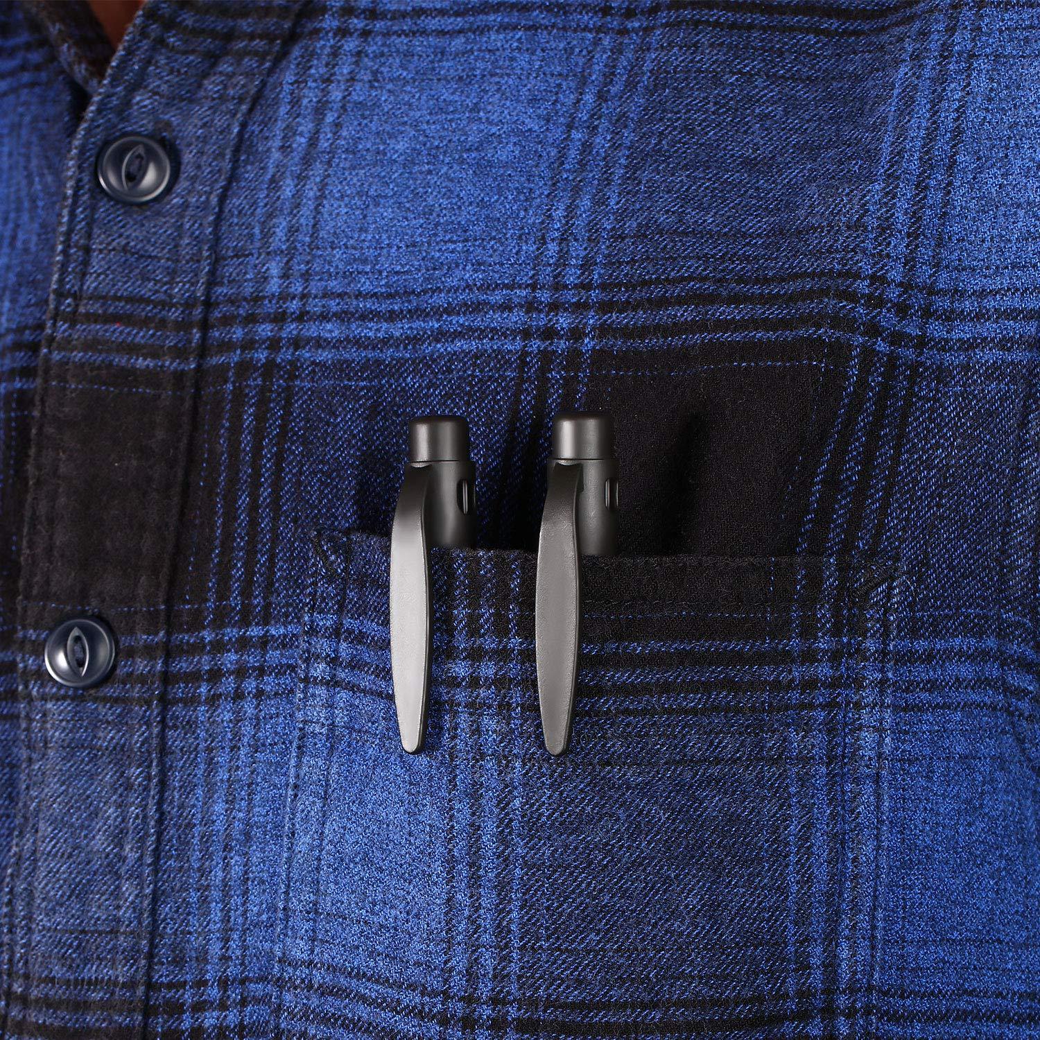 4 Pieces Pocket Screwdriver 4 in 1 Pen Screwdriver Multipurpose Portable Screwdriver Crossing Flathead Screwdriver for Repairing 4 Pieces Pocket Screwdriver 4 in 1 Pen Screwdriver Multipurpose Portable Screwdriver Crossing Flathead Screwdriver for Repairing