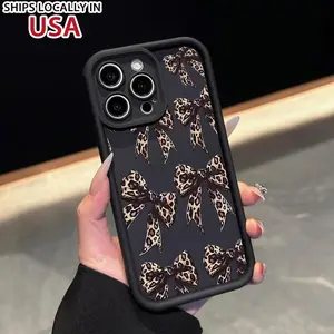 Bowknot Pattern Phone Case, Cute Phone Protective Cover, Phone Accessory Compatible with iPhone 11 12 13 14 15 Pro Max, Casing