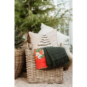 Rattan Square Basket