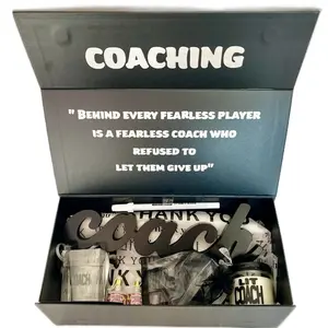 Coach Appreciation Box - Thank You Coach Gift Set with Inspirational Quote and Coach Accessories