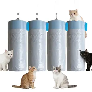 Cat Litter Box Waste Bags 80 Count, 4 Rolls Total, Compatible with Autoscooper 11 & Neakasa M1 Top Open Auto Litter Box