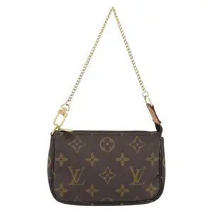 Pre-owned Louis Vuitton FINAL SALE Mini Bags Monogram Mini Pochette Accessories