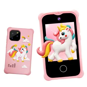 Kids' Learning Smartphone Toy, 2.8 Inch Touchscreen, Educational Games, Ideal for Ages 3-12, Supports 32GB Card, Perfect Gift