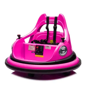 12V ride on bumper car for kids,Christmas gifts, the child's first giftelectric car for kids,1.5-5 Years Old,W/Remote Control. Dual Go with Lightweight Scooter