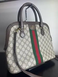 Pre-owned Canvas Shoulder Bags Gucci Ophidia Medium Handbag