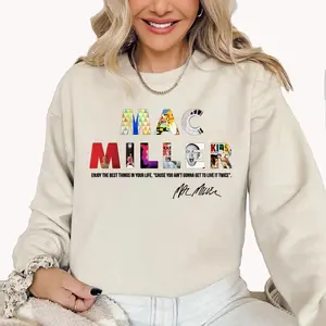 Mac Miller Sweatshirt, Vintage Mac Miller Cigarette Box Shirt, 90s Mac Miller Merch Graphic Tees, I miss mac miller sweater, Mac Fan Gifts, Mac-Miller Cigarette, Self Care Shirt, 2023 Concert Tee