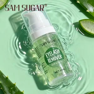 SAM SUGAR Eyelash Remover Gel for Extensions, Gentle Dissolving Lashes, Non-Flammable, Safe for Use, Single Unit Pack