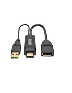 Tripp Lite P130-06N-DP-V2 Digital Cable Connector, HDMI & DVI to DisplayPort Converter with USB Power