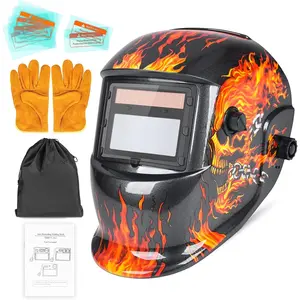 True Color Auto Darkening Welding Helmet Hood Adjustable Shade Range 4/9-13 for TIG MIG ARC Welder Mask