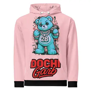 DOCHI Bear Hoodie - Pink Pressure
