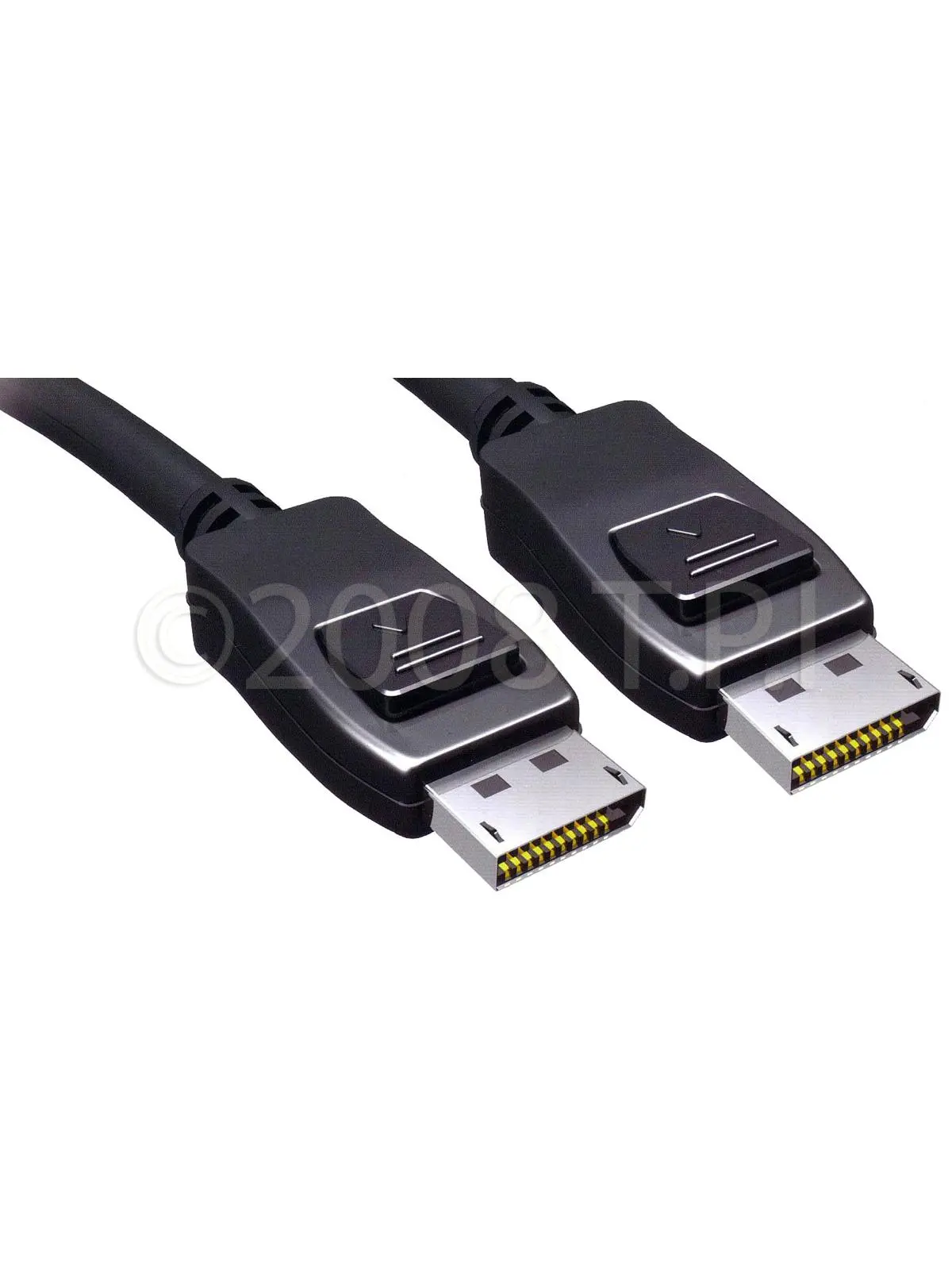 StarTech Nickel-Plated Shielded Digital DisplayPort 1.1 Cable with Latches (3 m) - PC Accessory, 2560x1600 Resolution, Ceiling/Table Mount Compatible, Audio & Video Support, Condenser Audio, Manufacturer Warranty, Electronics Accessories