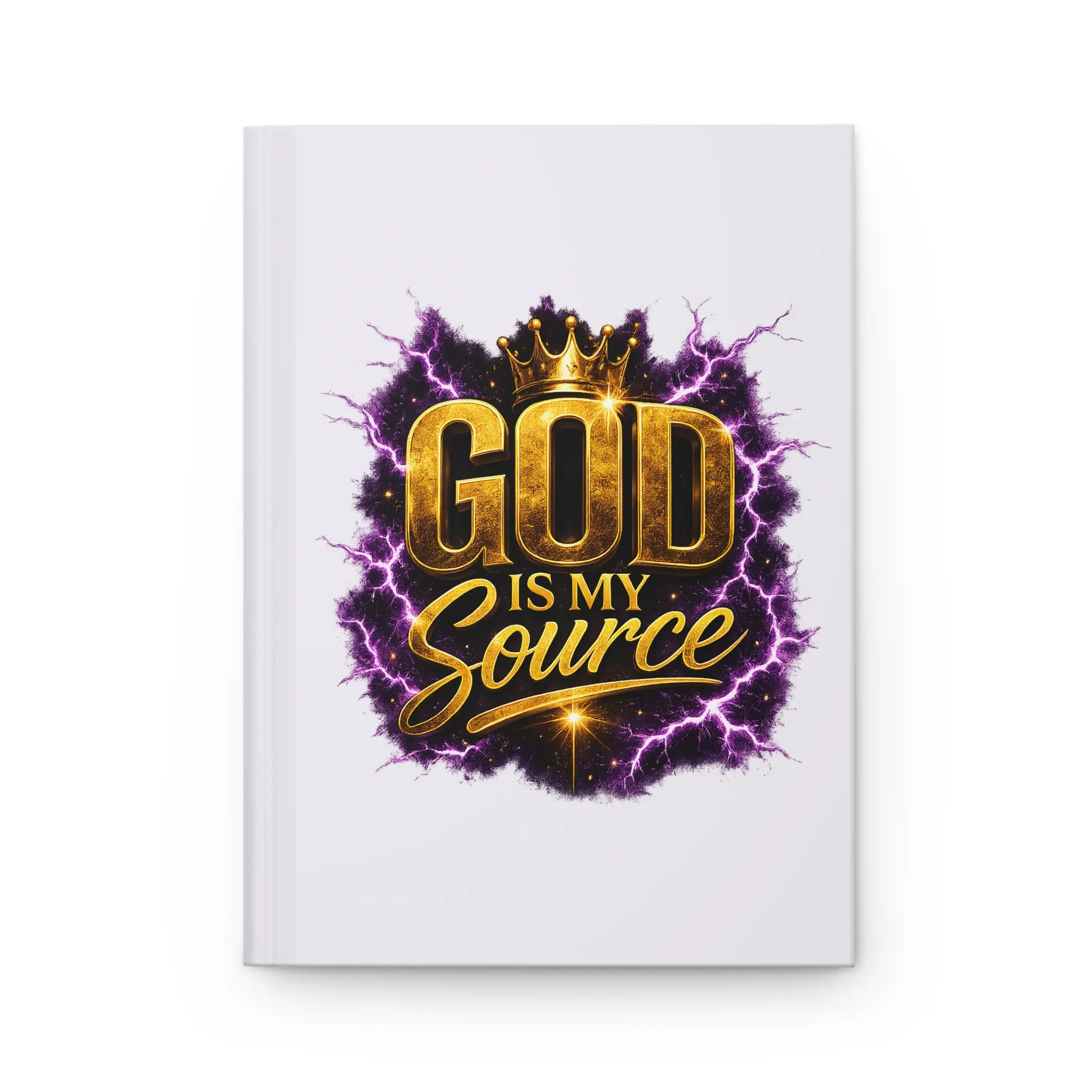 God Is My Source Hardcover Journal | Christian Scripture Philippians 4:19