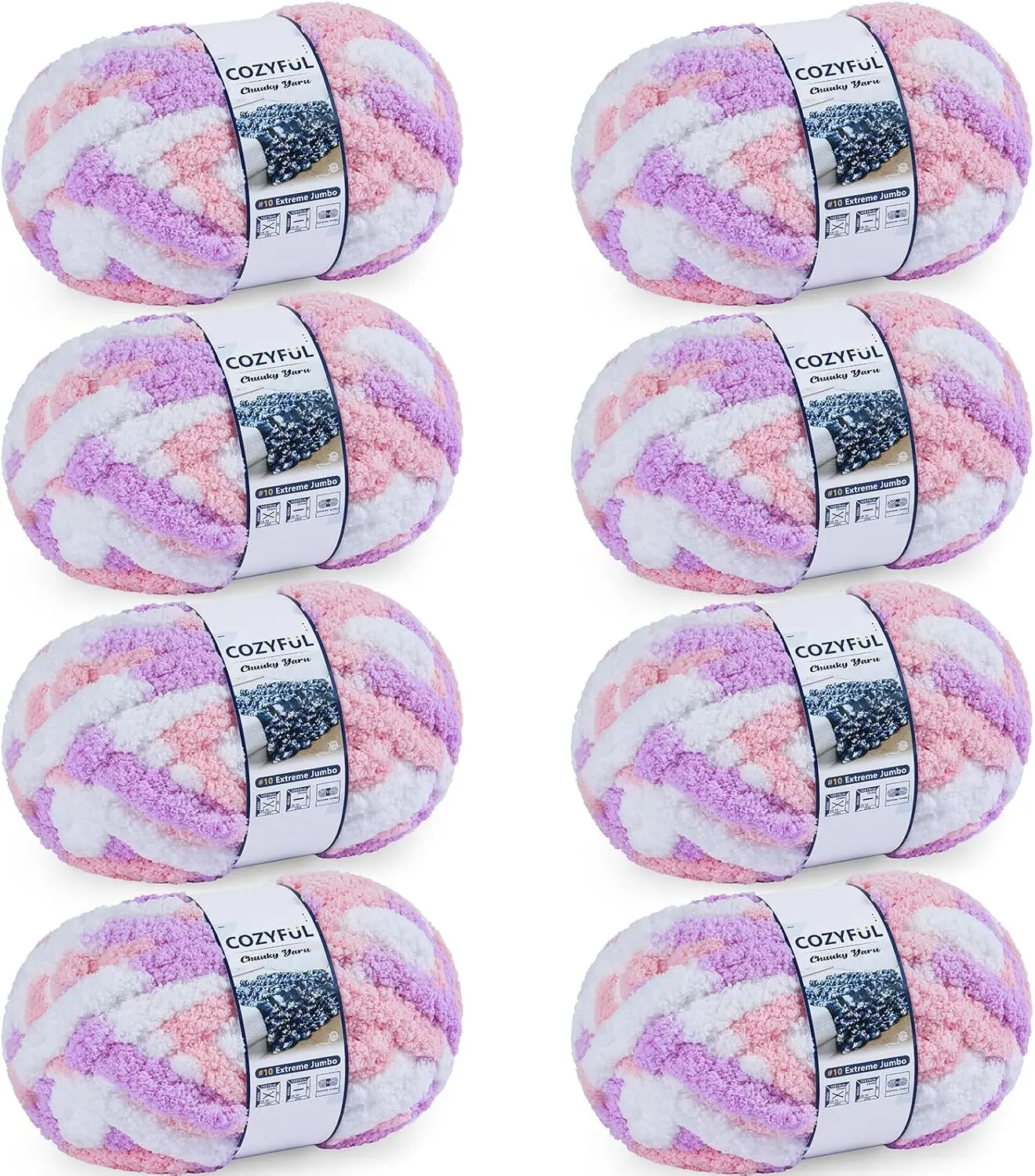 Purple&Pink&White