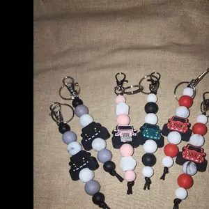 Straight Key Rings Jeep