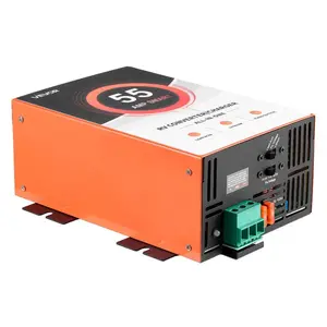 RV Power Converter, 55 Amp, 110V AC to 12V RV Converter Battery Charger, Multi Stage Smart Charging, 13V to 16.5V Operating Range, Compatible with Lithium Lead Acid Battery, for Camper