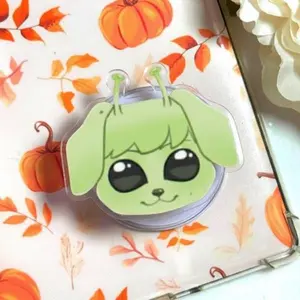 Kpop Phone Grip Cute Phone Holder , Kpop Fan Gift for Girls Boys, Space Lover Accessories, Adjustable Cell Phone Grip Support