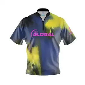 *FREE Custom Name & Logo* 900 Global Sublime Focus Fast Track CoolWick Bowling Jersey Size S-5XL