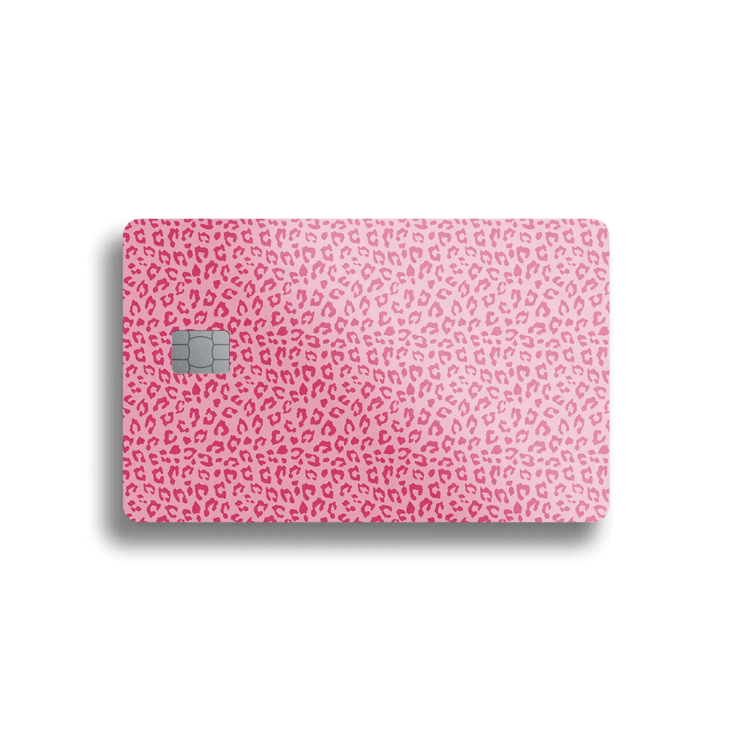 Pink Cheetah Print Card Skin