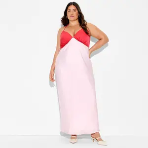 Women's Sleeveless Triangle Cup Maxi Dress - Wild Fable