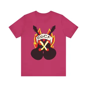 X-Men 97 Gambit ROCK "Crop cut off" Tee Casual Fabric