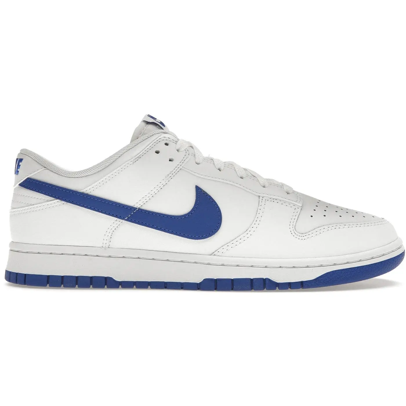 Nike Dunk Low White Hyper Royal