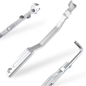 Wrench Extender Extension Torque Amplifier Tool for Handyman, Mechanics or Garage Tradesman to Amplify Torque, 13.4IN Long Extension Wrench with 1/2'' Hole Fit for Open End Wrench Extender