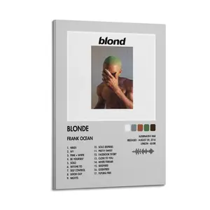 Blonde-Frank Ocean Modern Art Deco Painting Art Poster Wall Decoration Wall Poster Art Wall Rich Art Painting Corridor Art Painting Decoration