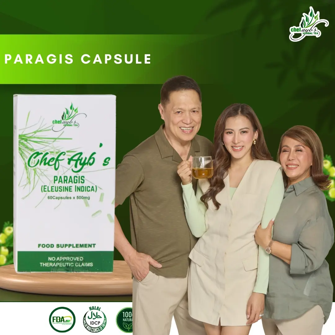 Chef Ayb's Paragis Capsules - 60 Capsules x 500mg, Pure Ingredients, Easy to Consume, Simple Supplement for Daily Use, Healthcare & Fitness Edible Dietary