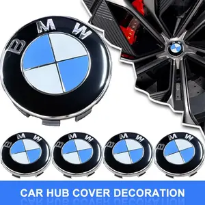 New Wheel Center Cover Wheel Hub Center Integrated Cover Logo Car Accessories For BMW F20 E36 E92 E87 E30 E46 E91 F31 X5 E53