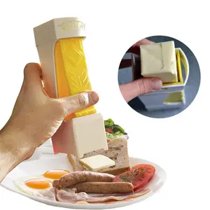 One-Button Butter Cheese Slicer, Easy Bread Buttering Tool, Perfect Kitchen Gadget, Essential for Cheese Lovers, Efficient Cheese Cutter, Multifunctional Kitchen Tool, Compact, Multifunctional Use