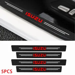 Isuzu Motors 5pcs Car Threshold Strips, Waterproof & Scratch-Resistant, Easy Installation, Durable Protection for Vehicle Entryways