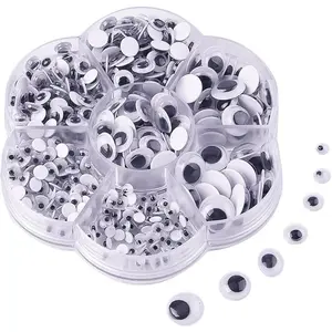500 count Mixed Wiggle Googly Eyes Self Adhesive Googly Eyes DIY Scrapbooking Crafts 500 count Mixed Wiggle Googly Eyes Self Adhesive Googly Eyes DIY Scrapbooking Crafts