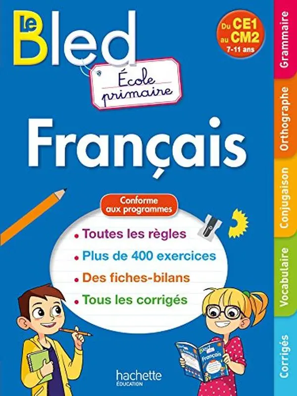 USED-Bled école primaire Français by Claude Couque (Paperback)